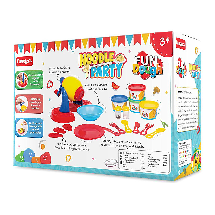 Fundough Playset Noodle Party - For Shaping