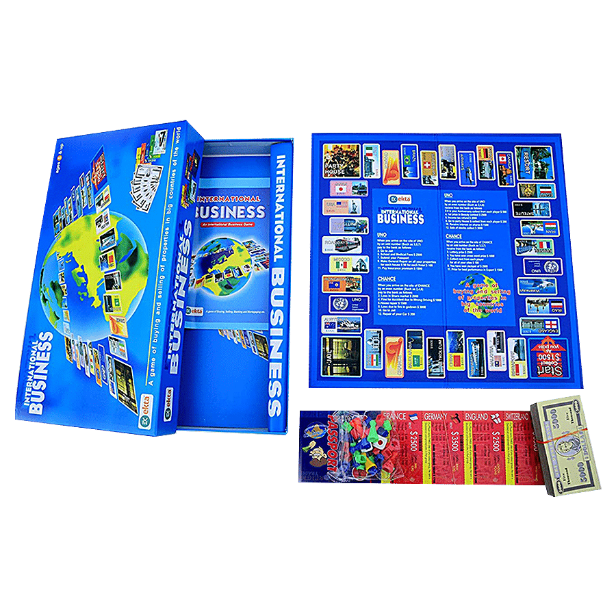 Ekta International Business Games Monopoly For Kids & Adult