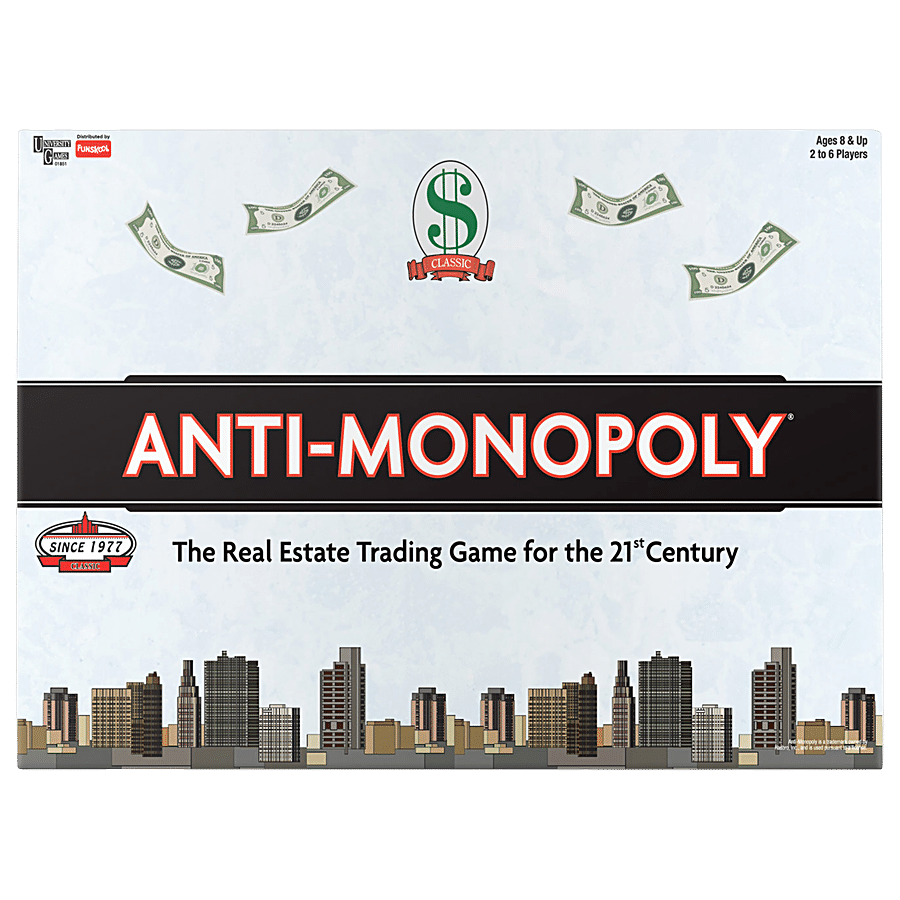 Funskool Anti-Monopoly - The Classic Real Estate Trading Game