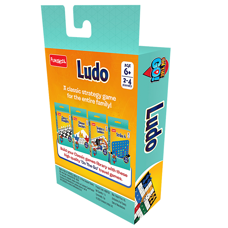 Funskool Travel Ludo - The Classic Startegy Game Board