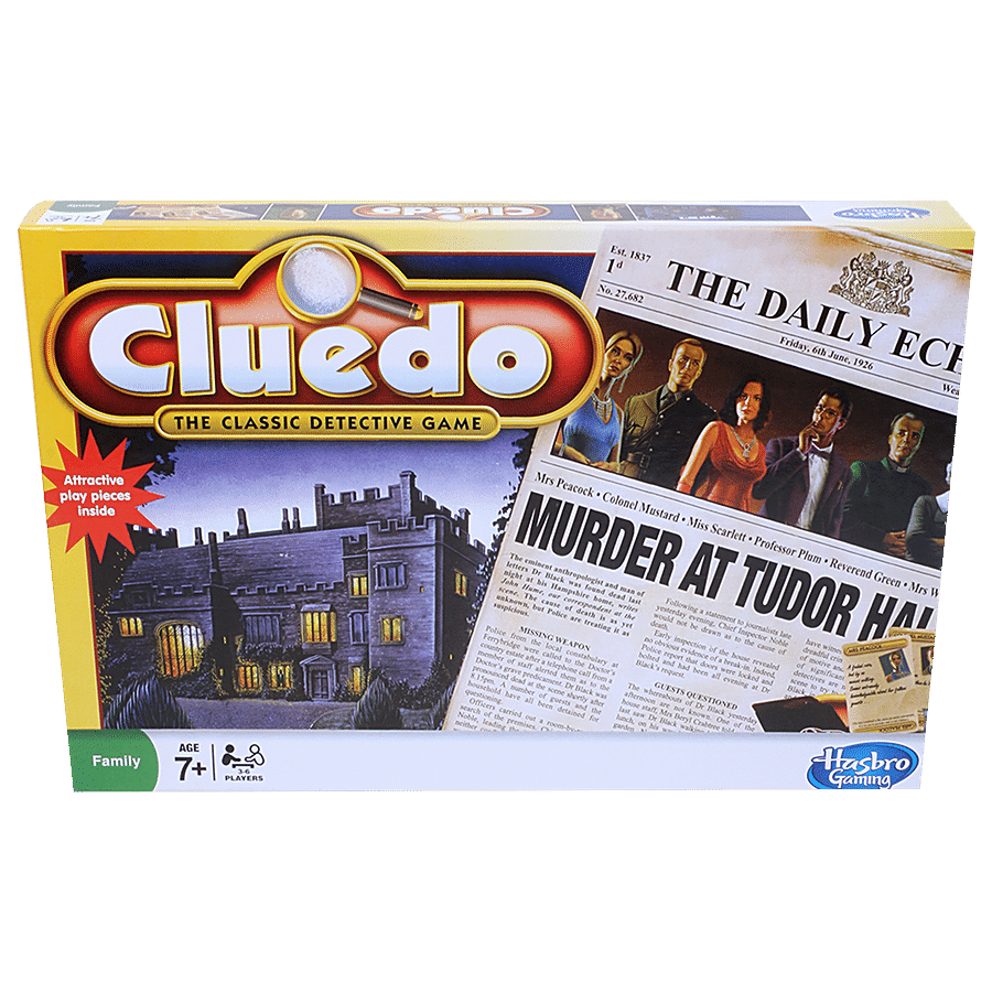 Hasbro Gaming Cluedo The Classic Detective Board Game For Ages 7 & Up