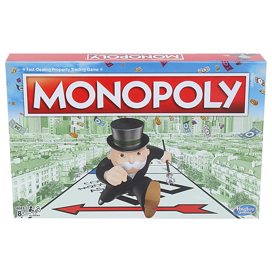 Hasbro Gaming Monopoly International Business Board Game - For Families & Kids 8+ Yrs