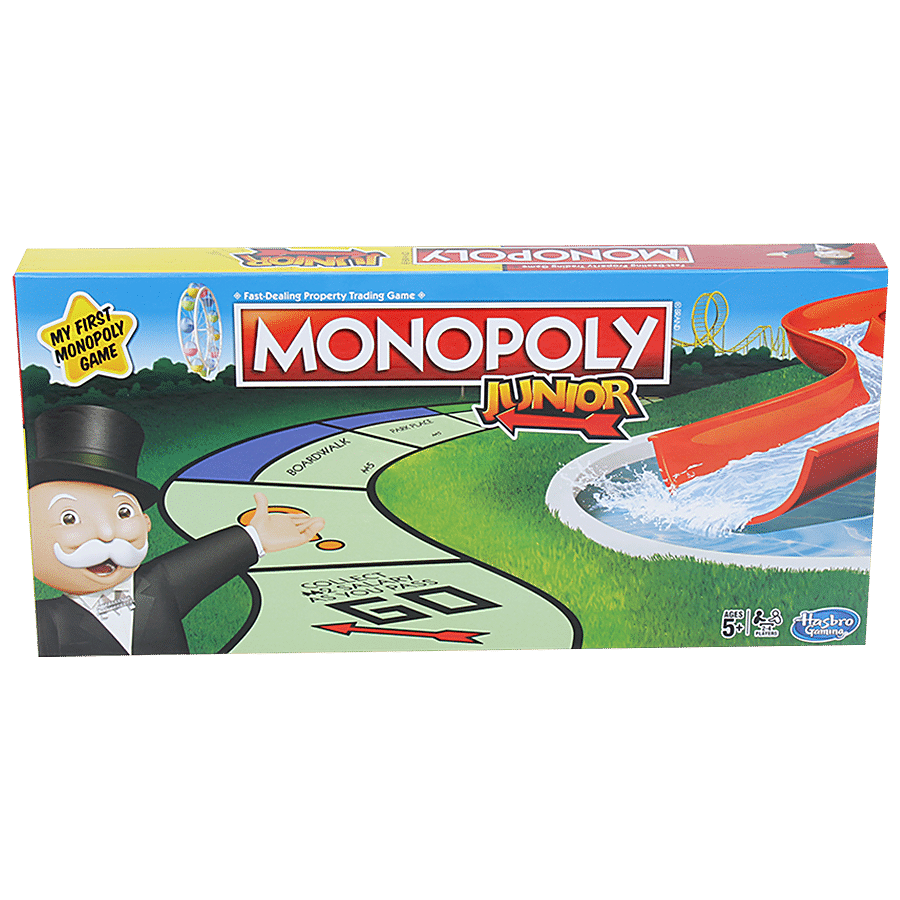 Hasbro Gaming Monopoly Junior Board Game - For Kids