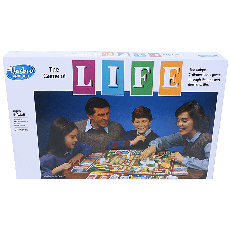 Hasbro Gaming The Game Of Life Board Game For Families & Kids Ages 9 & Up