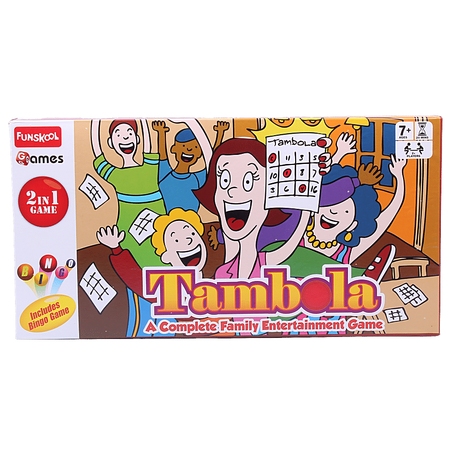 Funskool Tambola - 2 in 1 Game