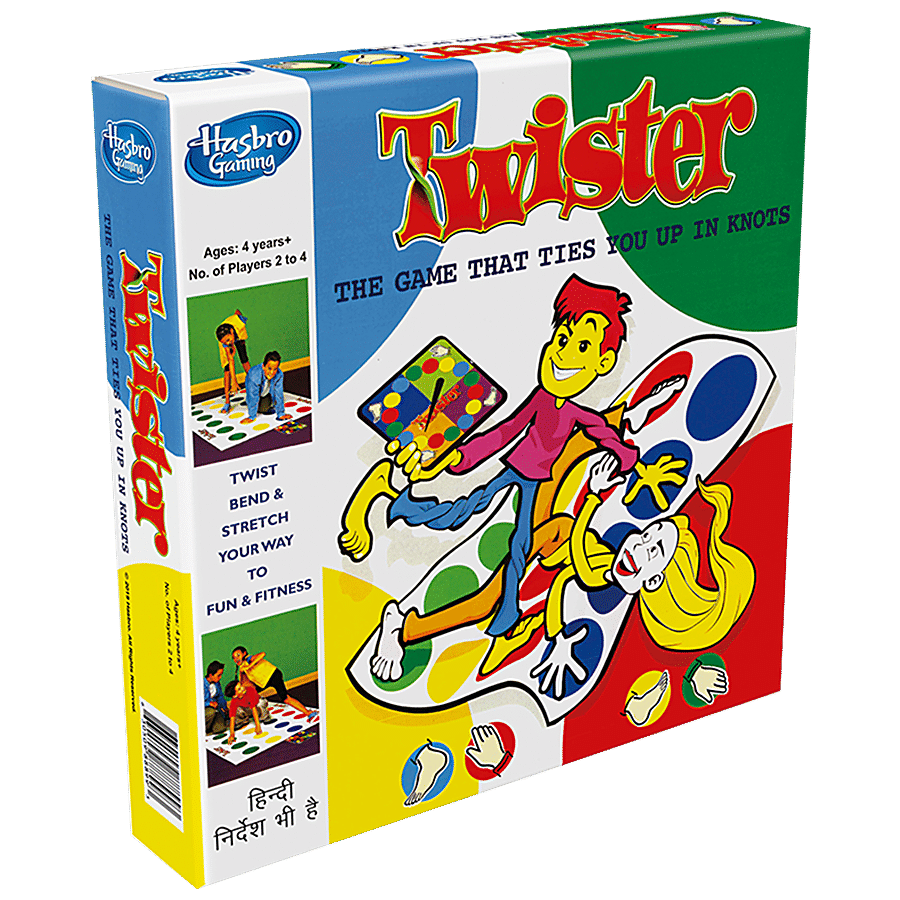 Hasbro Gaming Twister Party Game For Family & Kids Ages 4 & Up