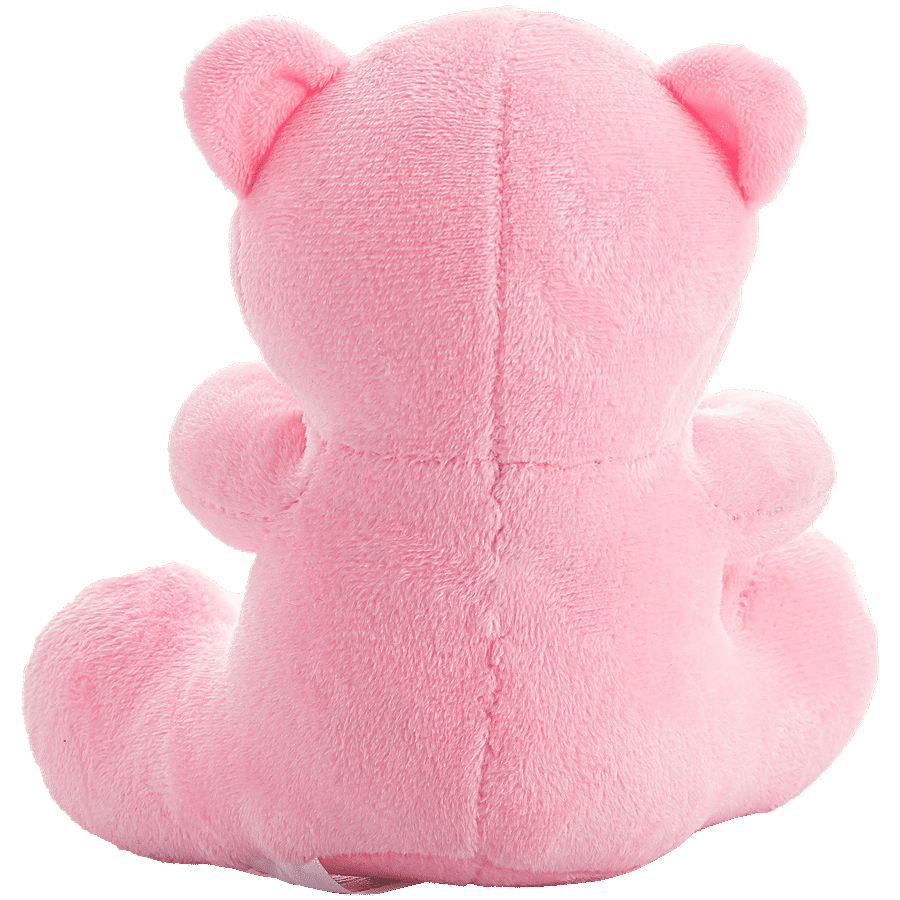 Dimpy Stuff Teddy Bear With Heart - Pink