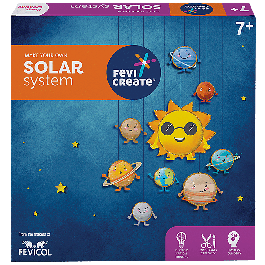 Fevicreate Make Your Own Solar System - DIY Art/Craft Set