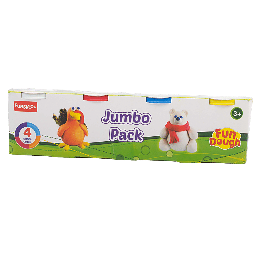 Fundough Dough Jumbo Pack -For Shaping & Sculpting