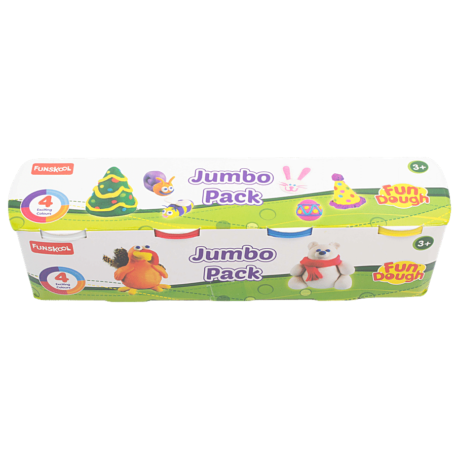 Fundough Dough Jumbo Pack -For Shaping & Sculpting