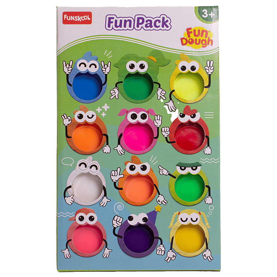 Fundough Fun Pack Mini-Dough - Shaping & Sculpting