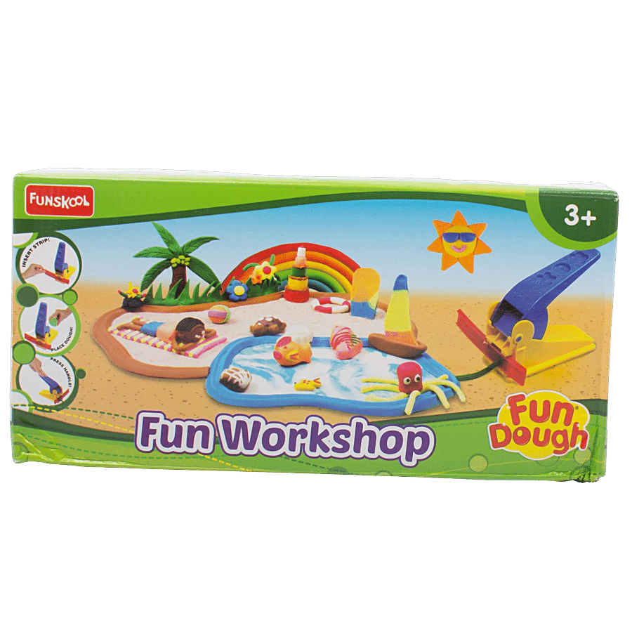 Fundough Fun Workshop Dough - Cutting & Moulding Playset