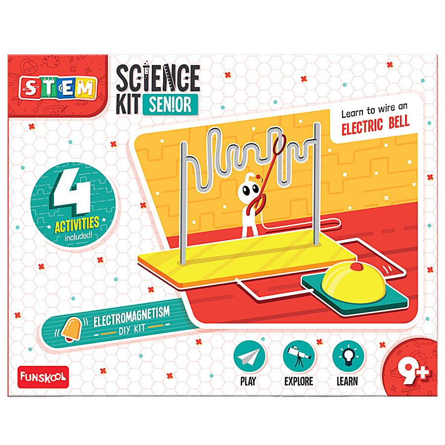 Funskool Stem Science Kit Senior - Electromagnetism DIY Activity