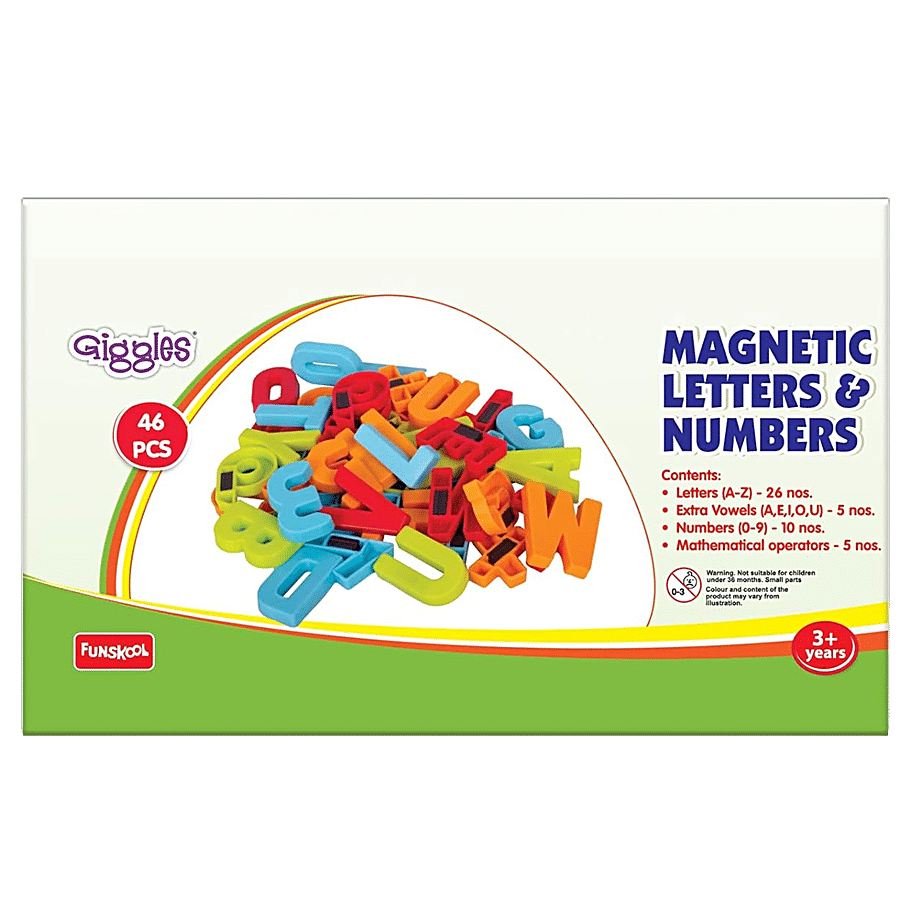 Giggles Magnetic Letters & Numbers - 3+ Years+