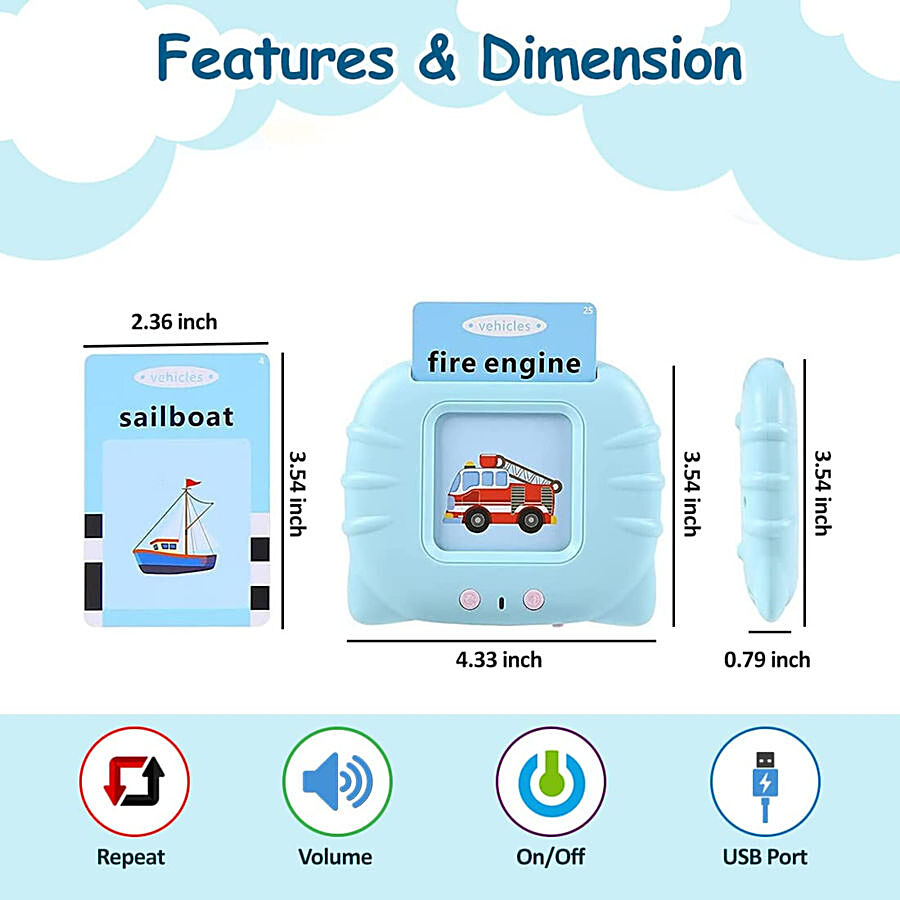 Wembley Talking Flash Cards - Educational Learning Toys