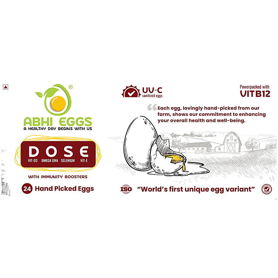 ABHI EGGS D.O.S.E with Immunity Boosters