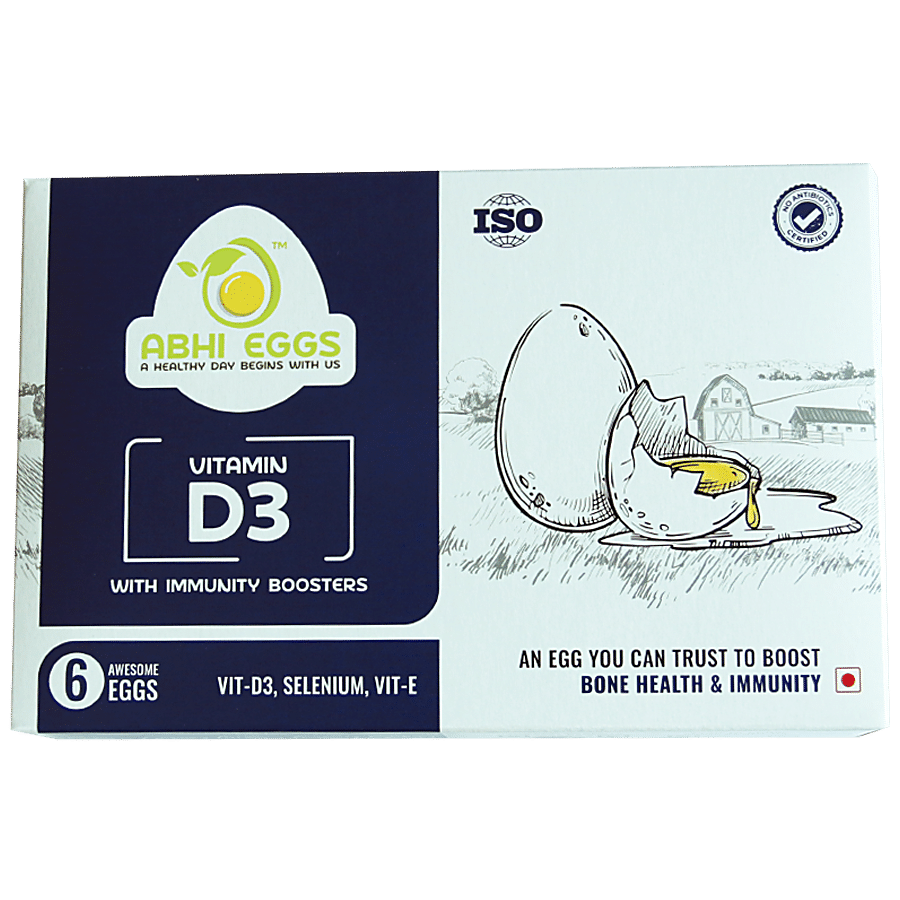 ABHI EGGS Vitamin D3 with Immunity Boosters