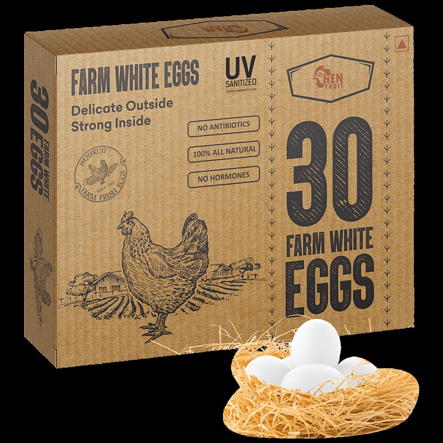 HenFruit Farm White Eggs