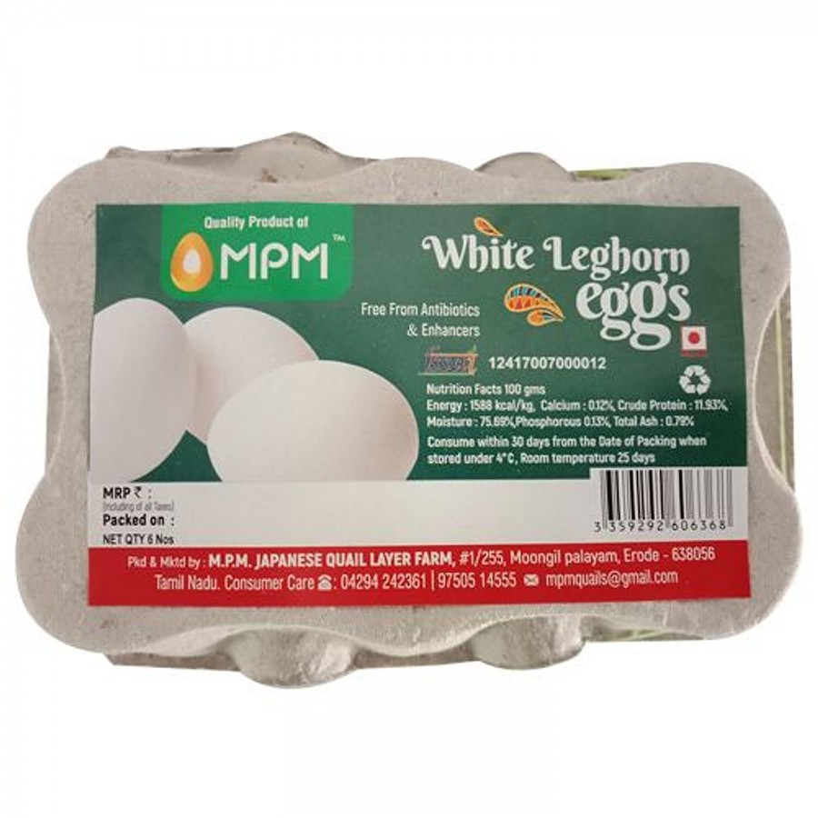 Mpm Eggs - White Leghorn