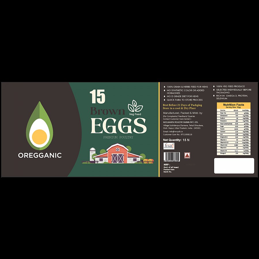 Oregganic Brown Eggs