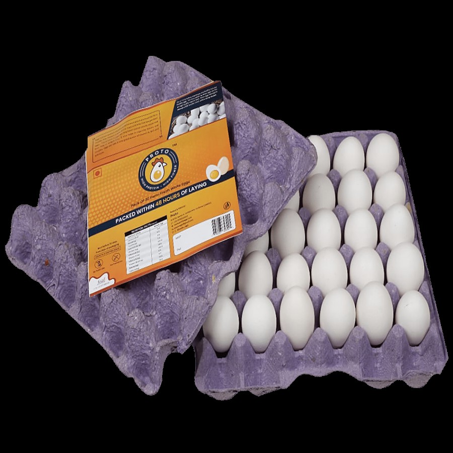 Proto Farm Fresh White Eggs