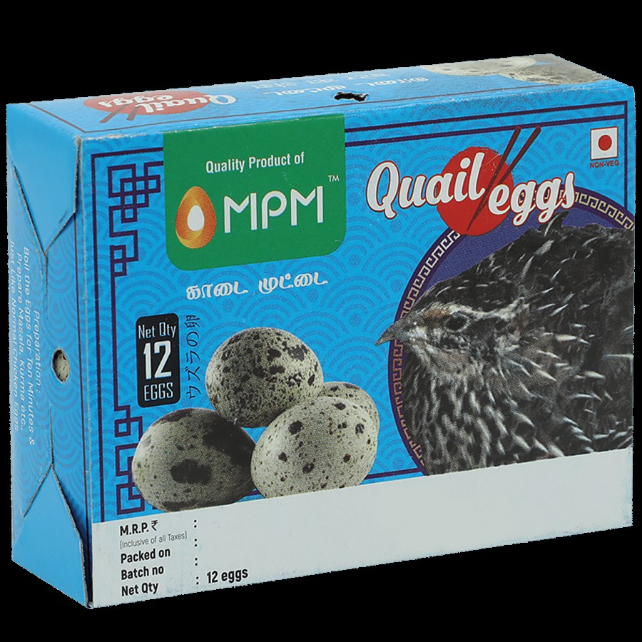 Mpm Quail Eggs