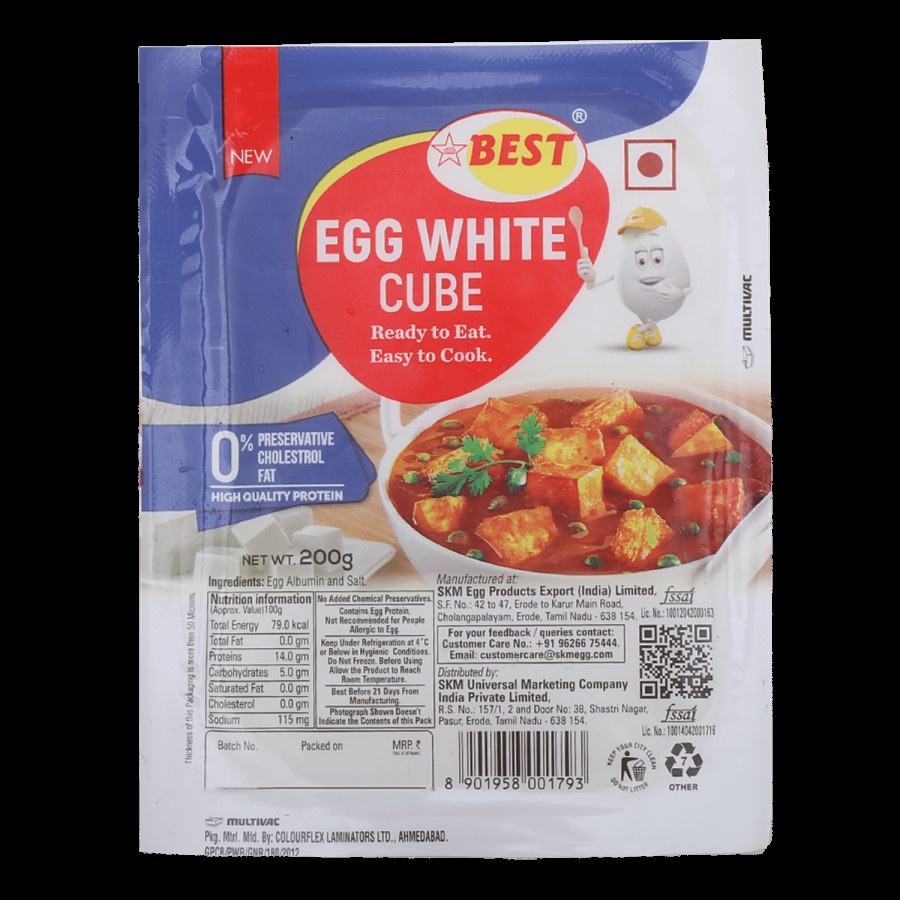 SKM Best Egg White - Cube