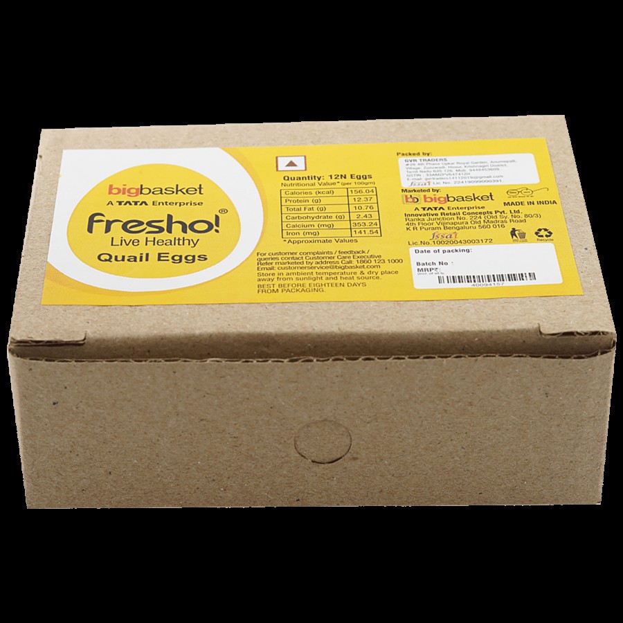 fresho! Farm Quail Eggs - Small