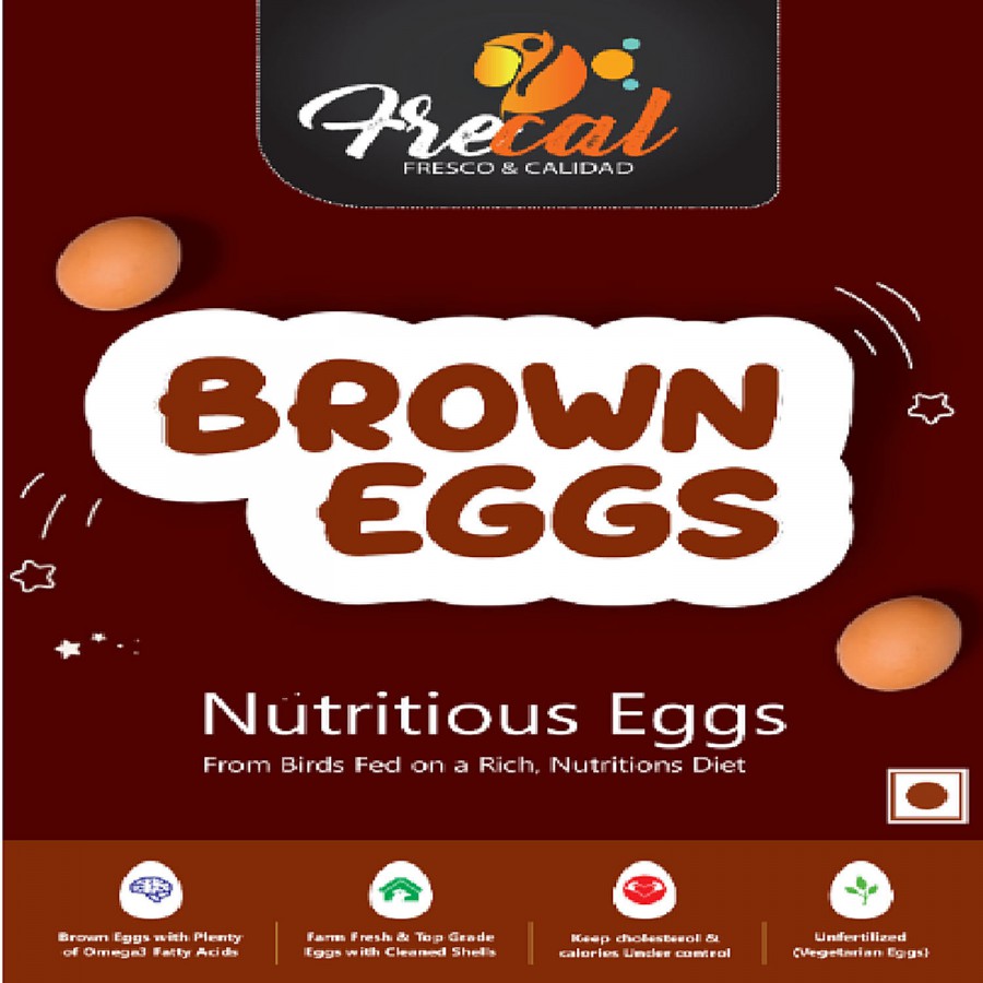 FRECAL Brown Eggs - Rich In Omega 3