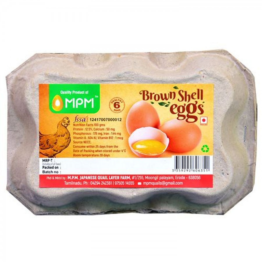 Mpm Eggs - Brown Shell