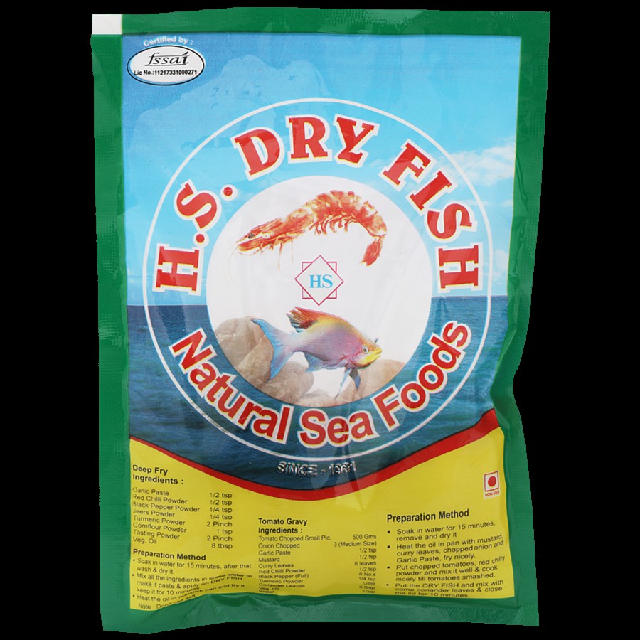 H.S. Dry Fish Prawns(Unsalted)