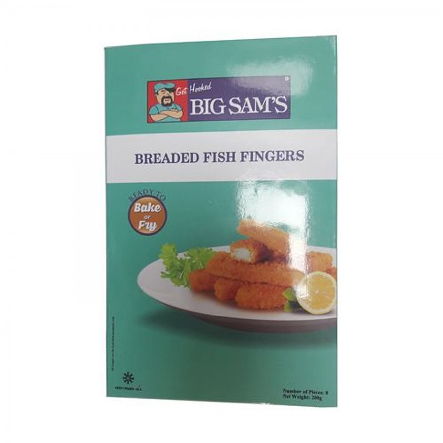 Big Sams's Breaded Basa Fish Fingers