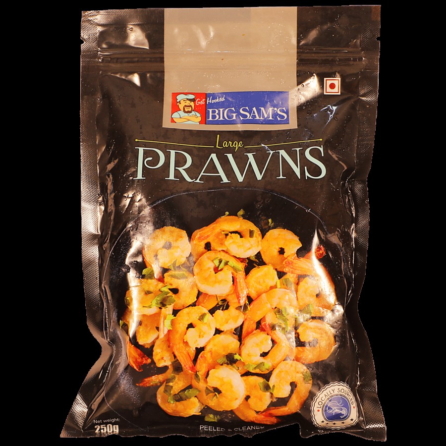 Big Sams's Frozen Prawns - Large