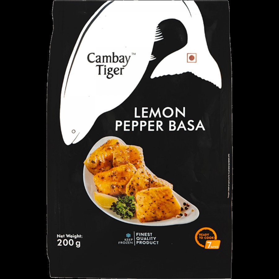 Cambay Tiger Basa Fish With Lemon & Pepper