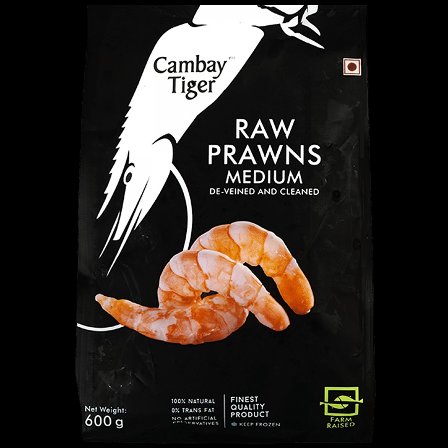 Cambay Tiger Prawns DVC - Medium