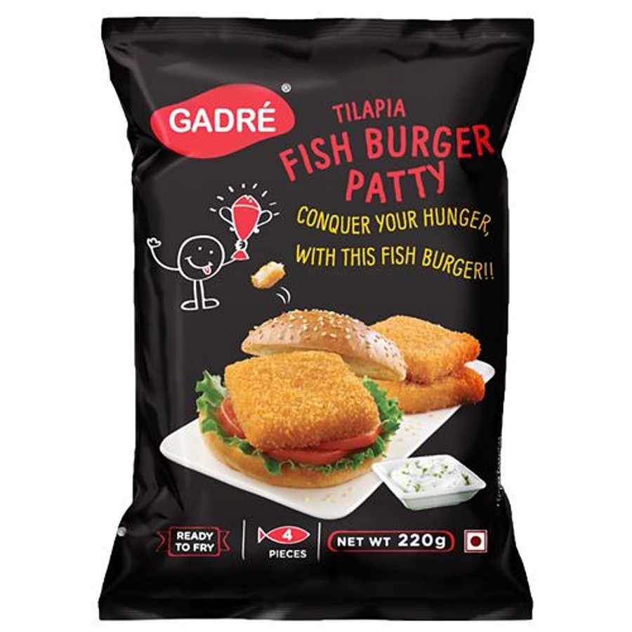 Gadre Burger Patty - Tilapia Fish