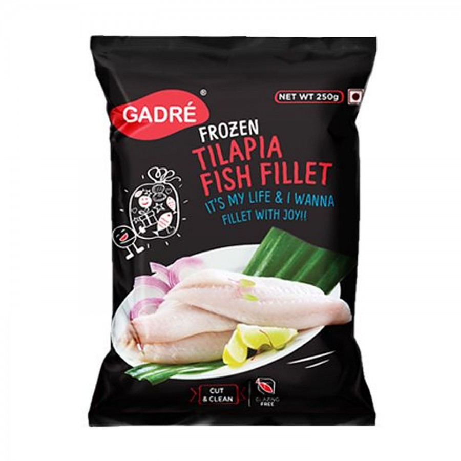 Gadre Frozen Tilapia Fish Fillet