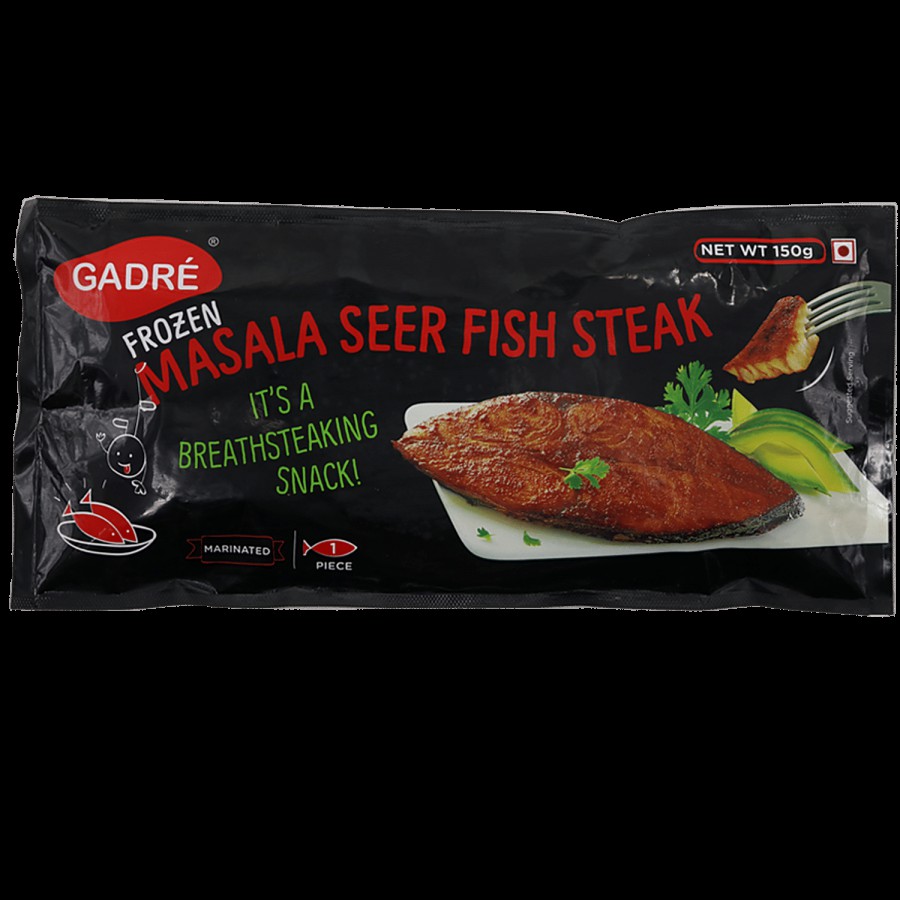 Gadre Jus-Cook - Masala Seer Fish Steak