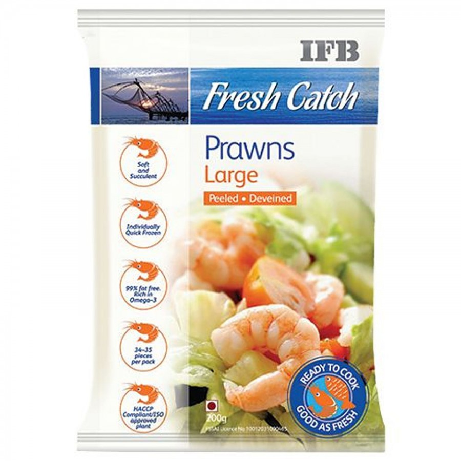 Ifb Fresh Catch Prawns - Large