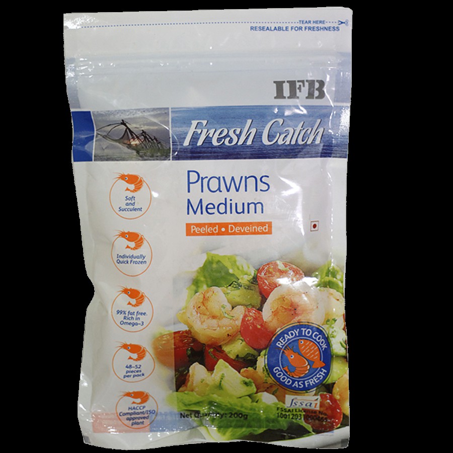 Ifb Fresh Catch Prawns - Medium