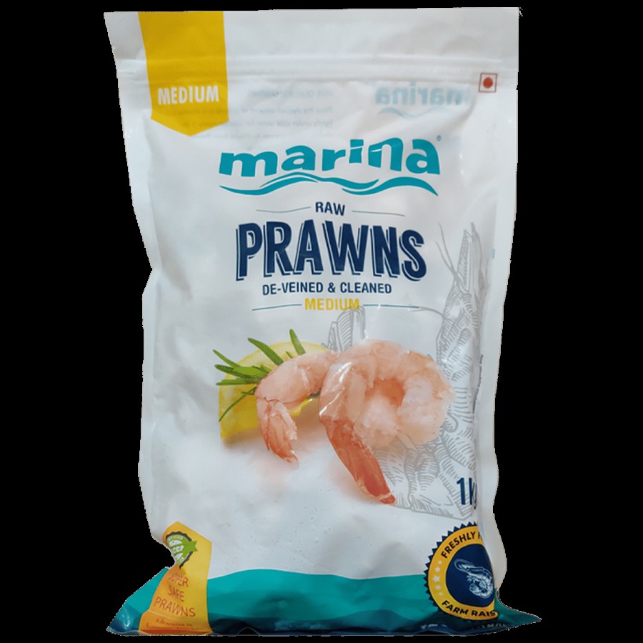 Marina Raw Prawns - Medium