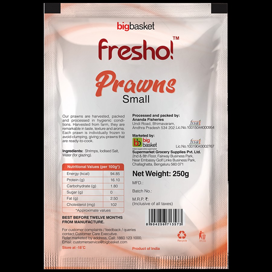 fresho! Prawns Small