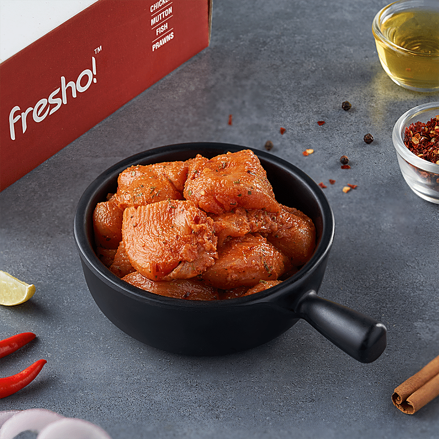 fresho! Peri Peri Chicken Cubes - Fresh & Juicy