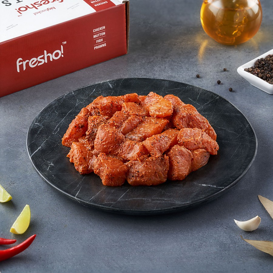 fresho! Fish Chettinad Cubes - Fresh & Juicy