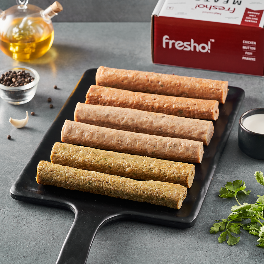 fresho! Fresho Classic Seekh Kabab Plater Achari