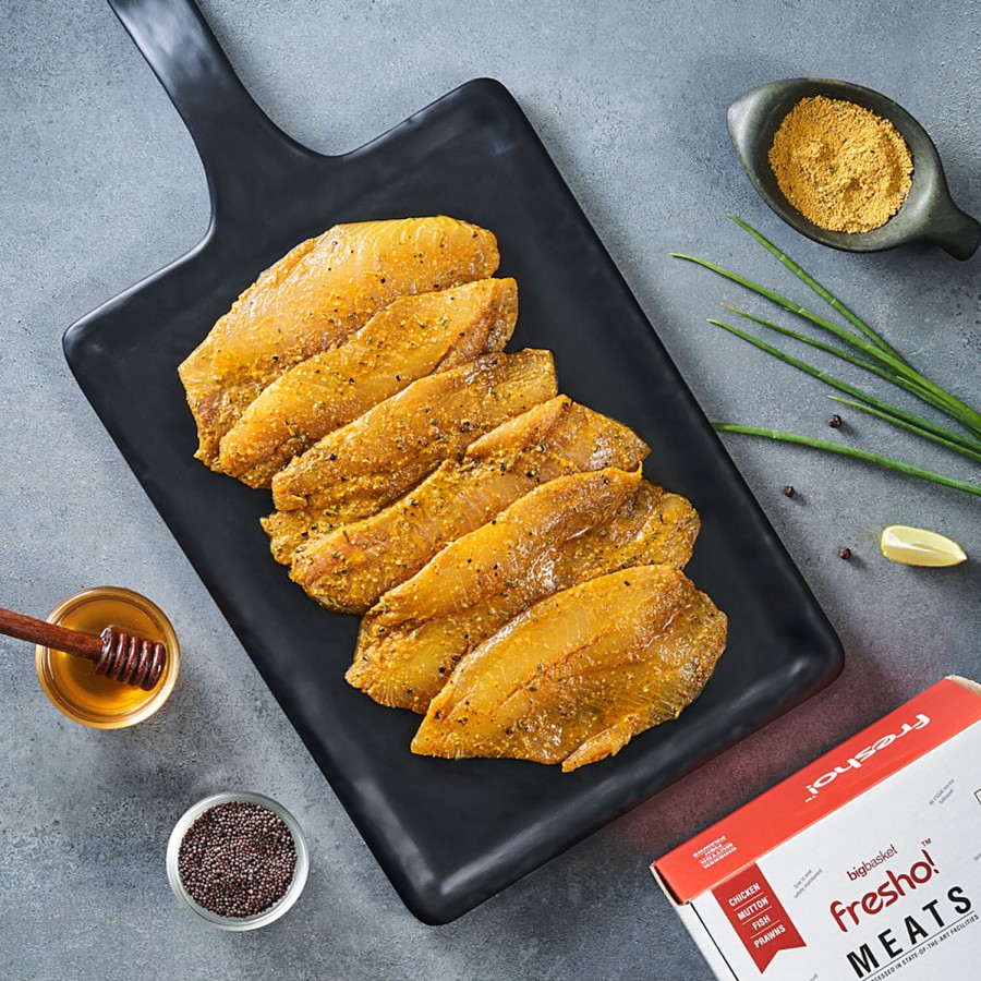 fresho! Honey Mustard Tilapia Fillets - Fresh & Juicy