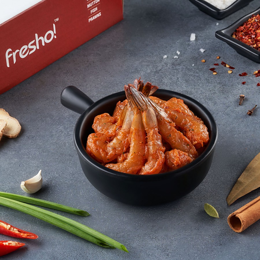 fresho! Peri Peri Prawns - Marinated