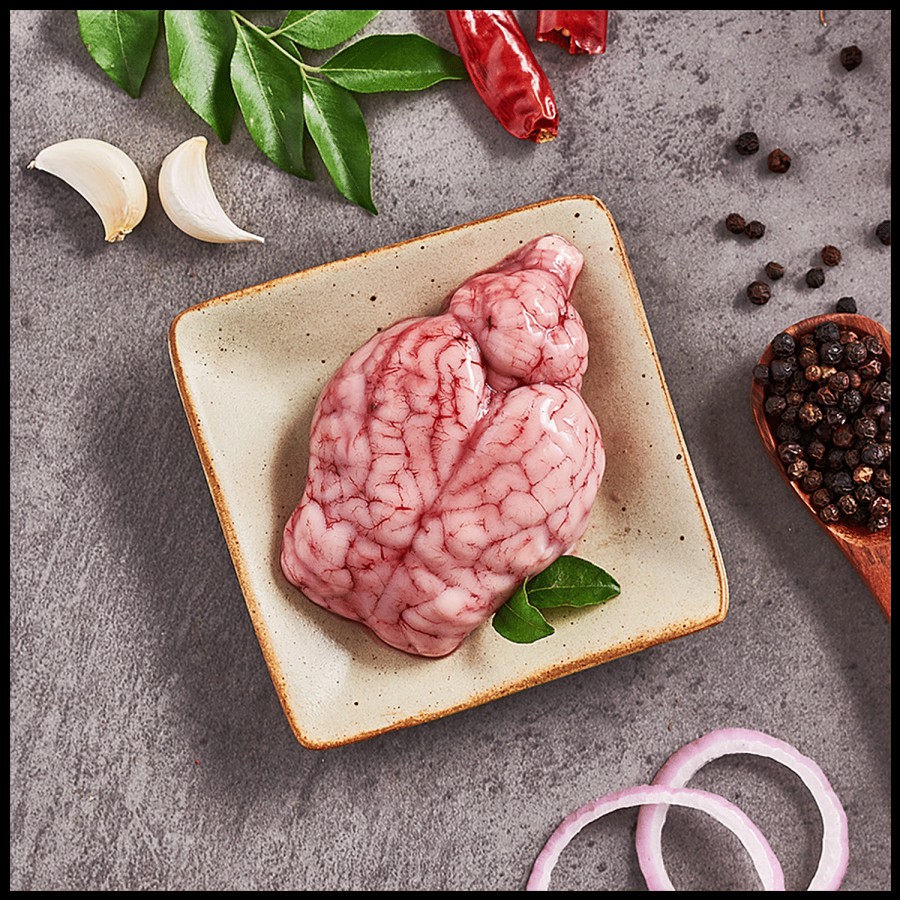 fresho! Mutton Brain - Fresh & Rich Texture