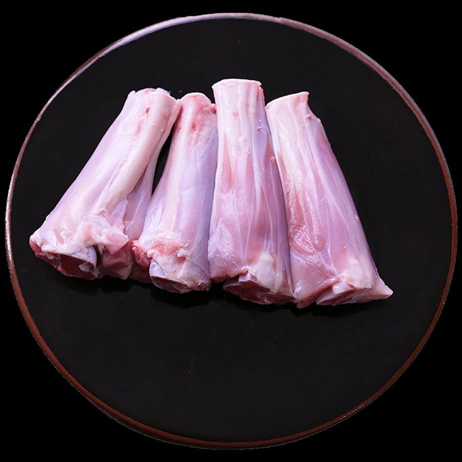 fresho! Mutton Goat Kid Shanks Fresh Cleanedsucculent Tender 24 To 32 pcs