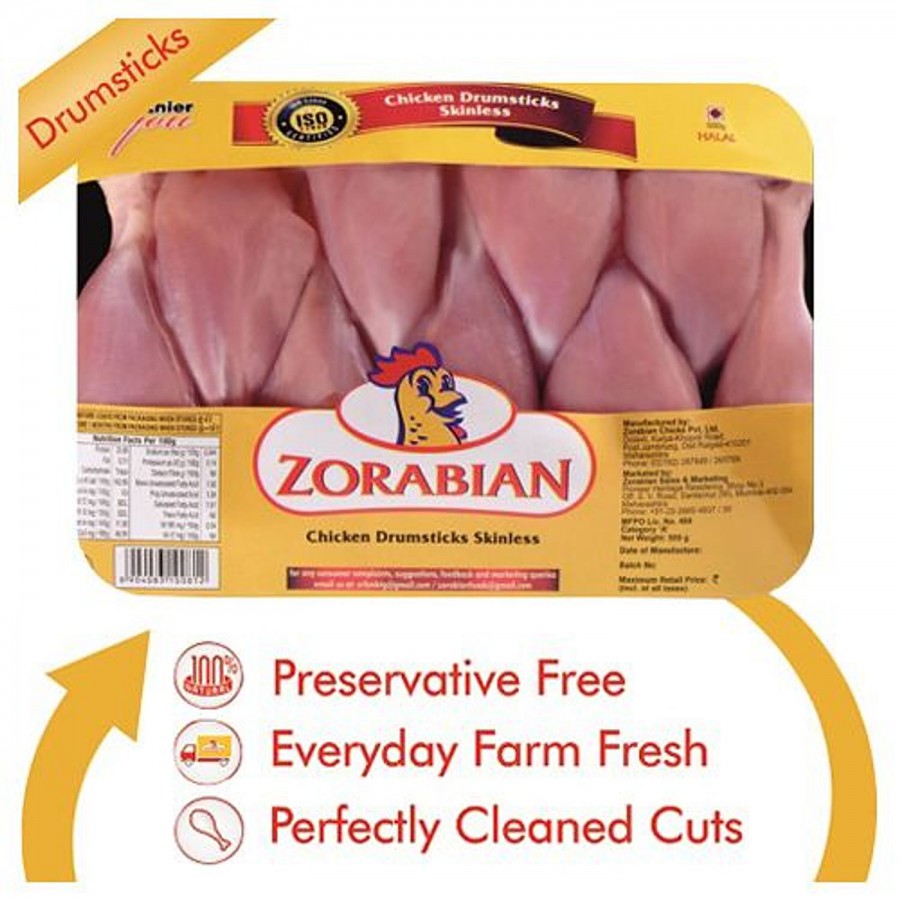 Zorabian Chicken Drumstick - Skinless